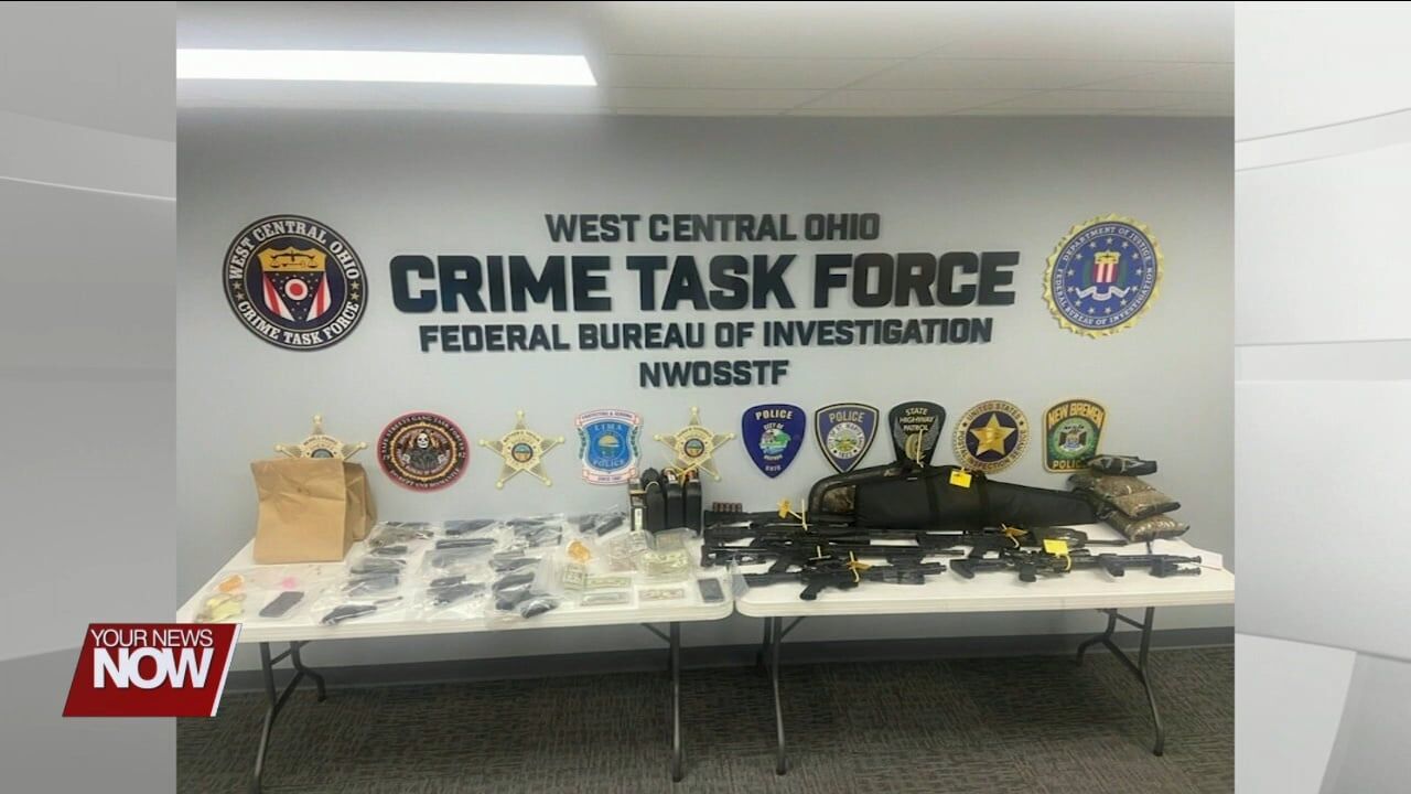 Man being held after search warrants in Allen County yields drugs, firearms, and cash